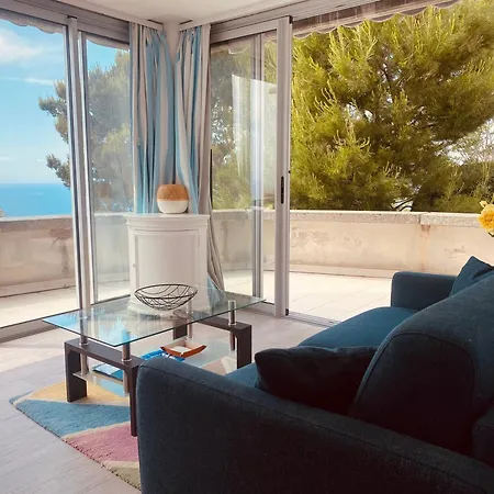Sunny Home Costa Plana-Monaco -Cap D'Ail Cap-d'Ail Exterior foto